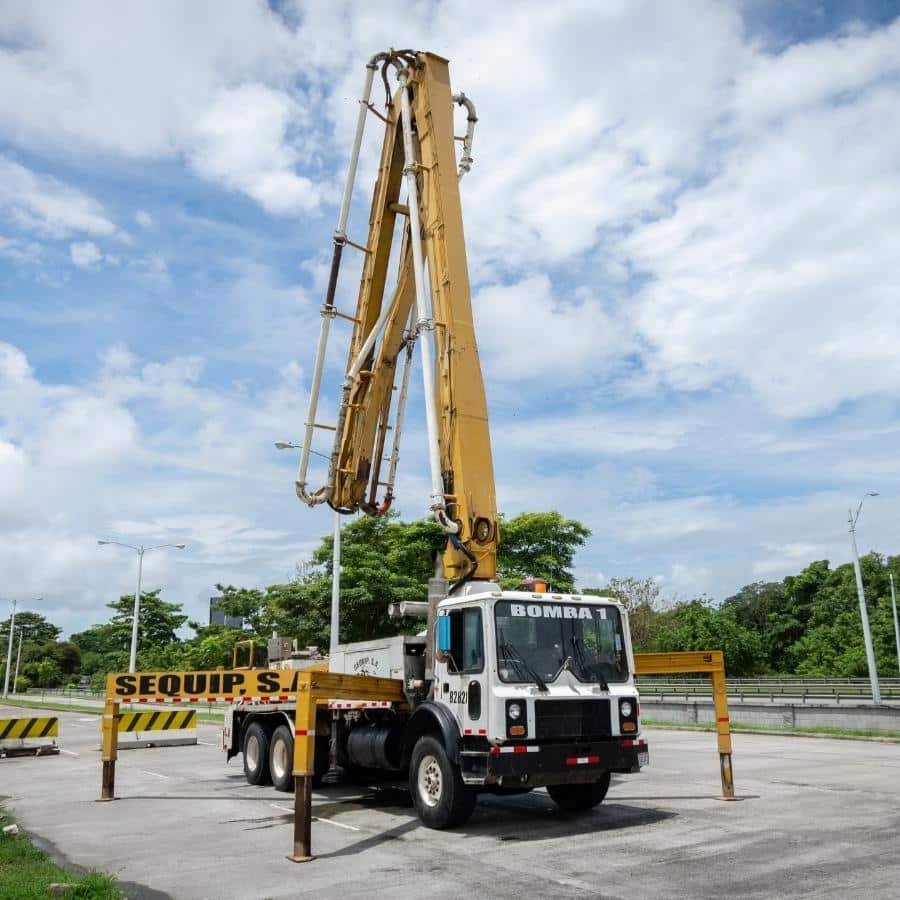 Bomba de concreto telescópica 36 metros